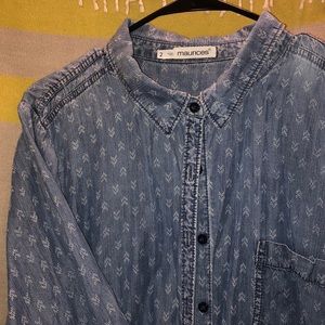 Maurice’s chambray button up